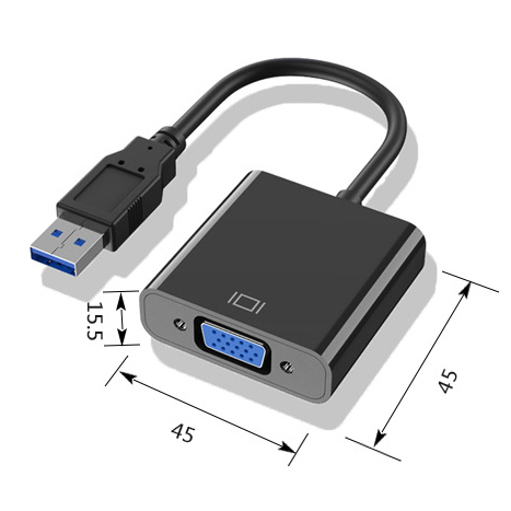 NUEVO Adaptador USB 3.0 a VGA  - Usb Sound Card External reseña y precio