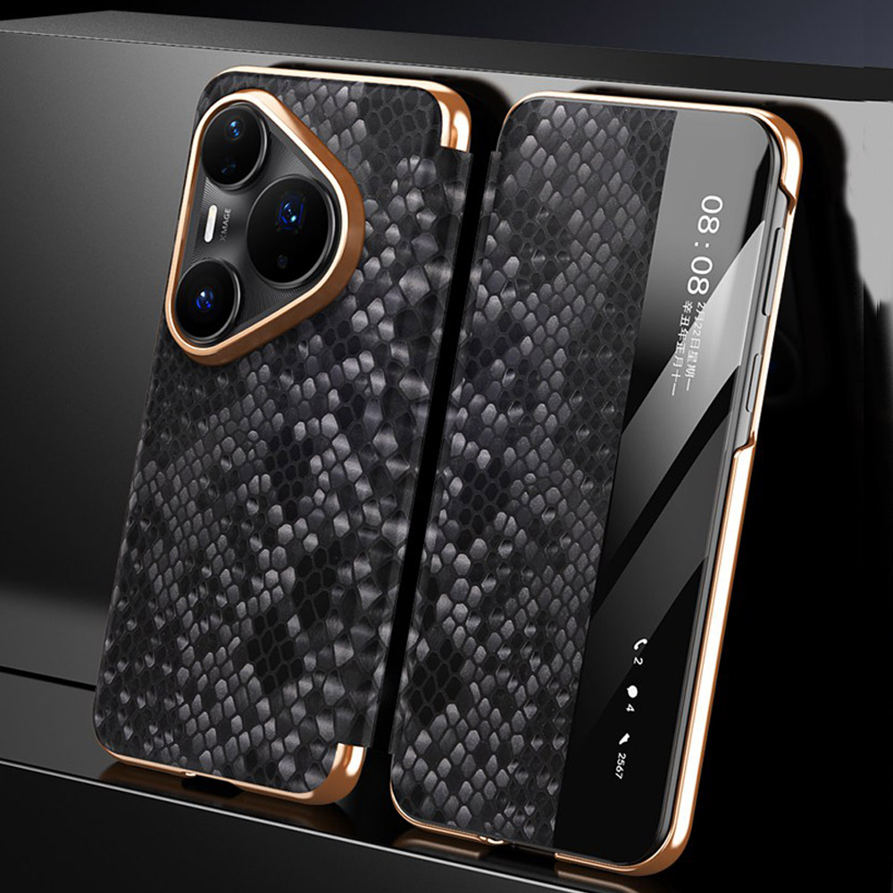 Funda de Cuero Genuino para Hu - Huawei Pura 70 reseña y precio