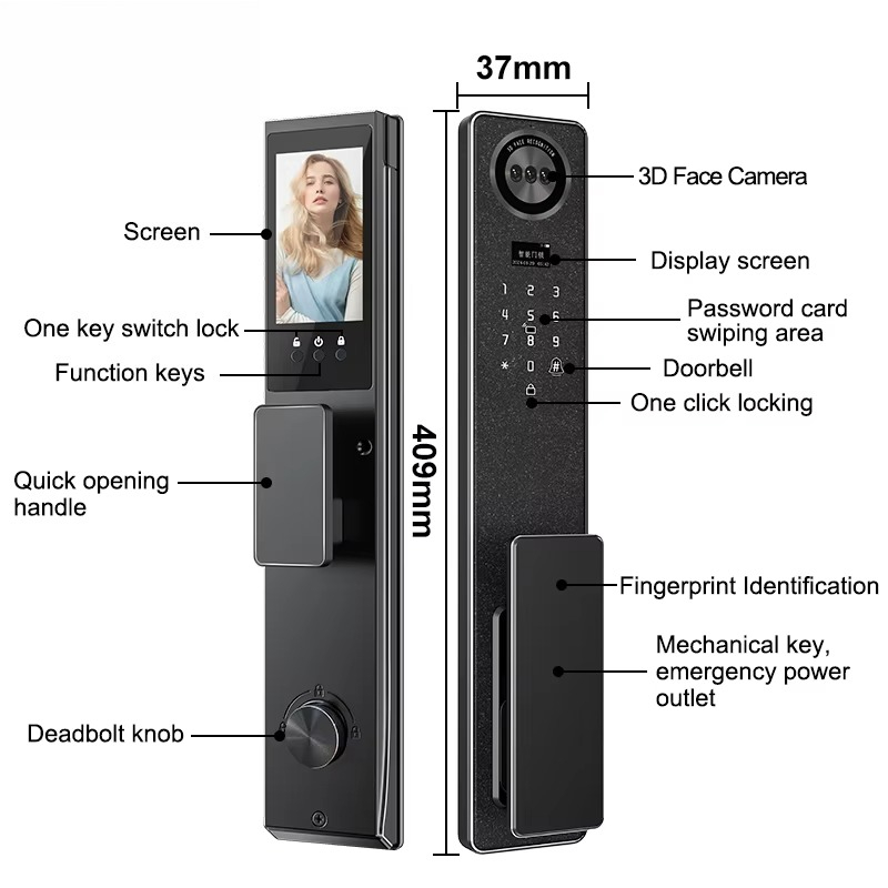 Cerradura de puerta inteligent - Electronics & Gadgets Charging Gocable 8 In 1 Edc 100W Cable reseña y precio