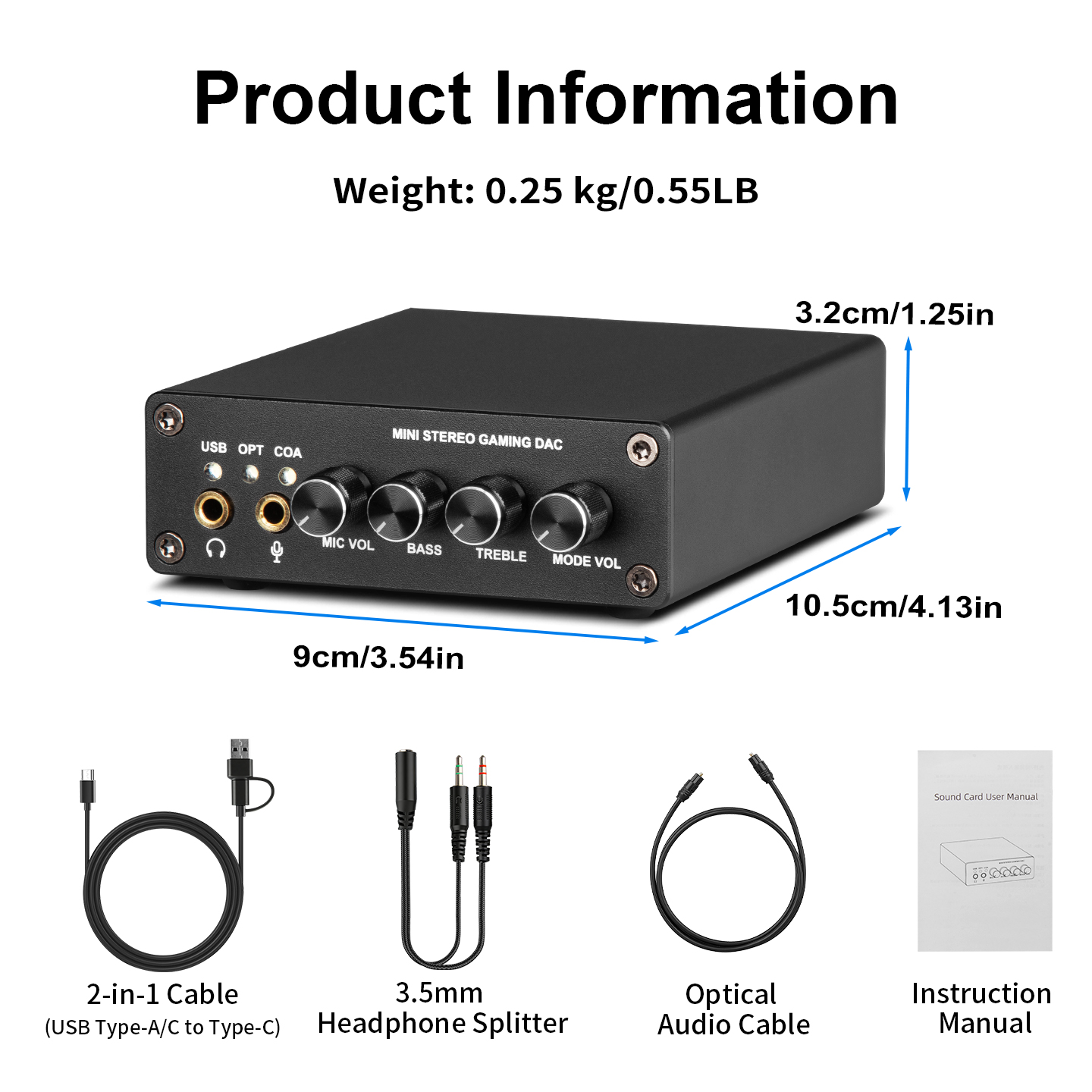 Adaptador de Audio Estéreo H1  - Usb Sound Card External reseña y precio
