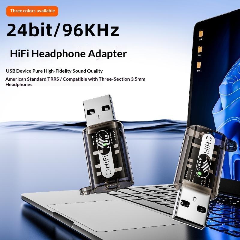 Adaptador de Audio USB A a TRR - Usb Sound Card External reseña y precio