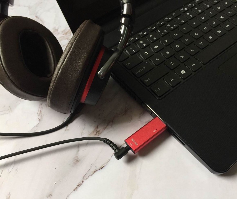 Reiyin-auriculares portátiles  - Usb Sound Card External reseña y precio