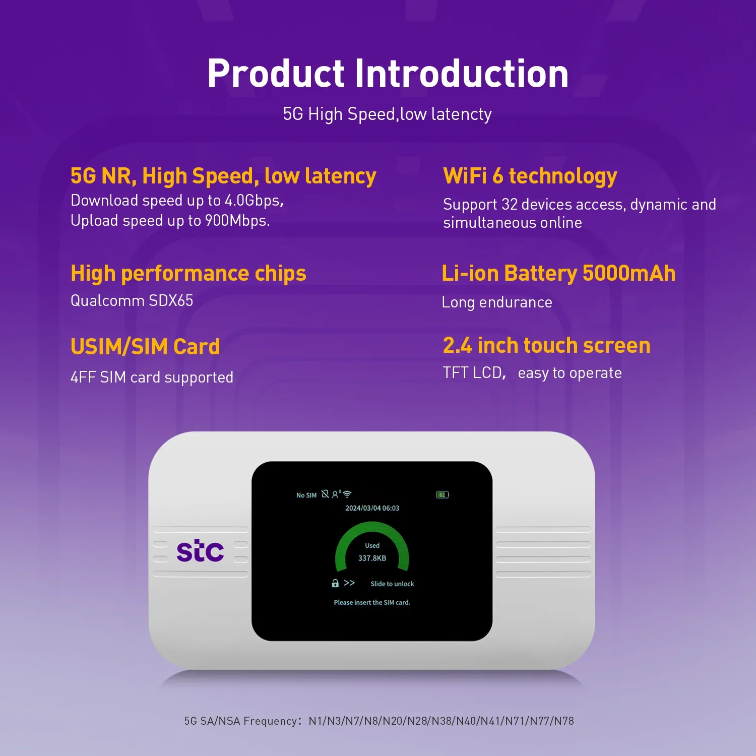 2025SUNCOMM portátil de bolsil - Portable Wifi Hotspot reseña y precio
