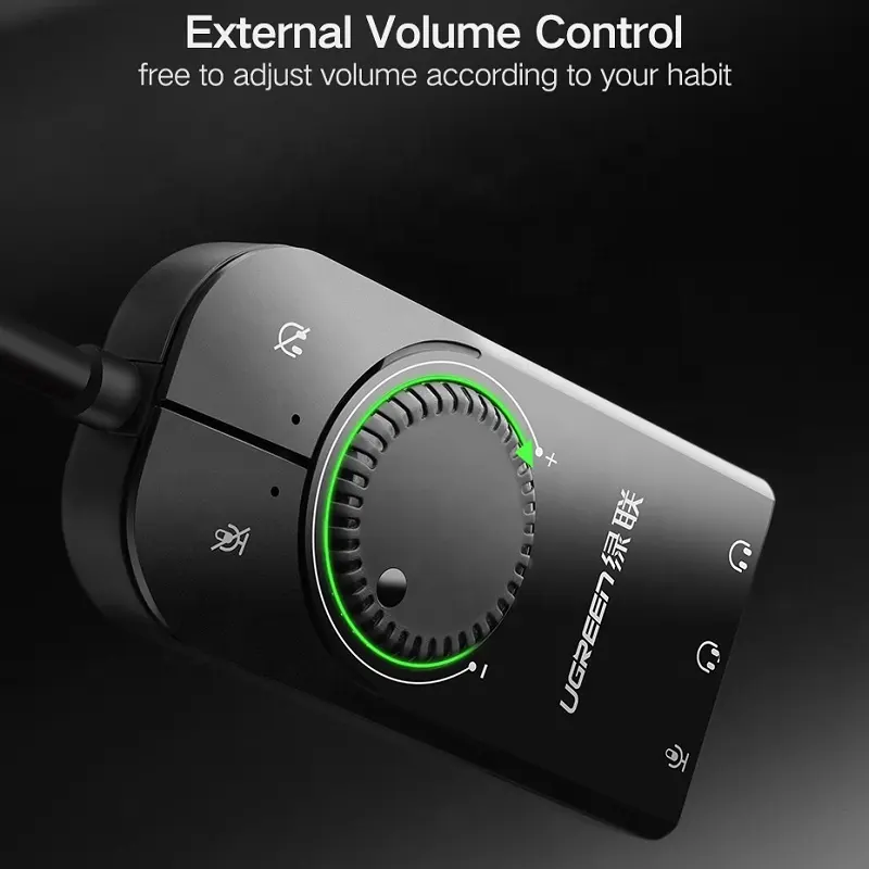 Tarjeta de sonido USB UGREEN T - Usb Sound Card External reseña y precio