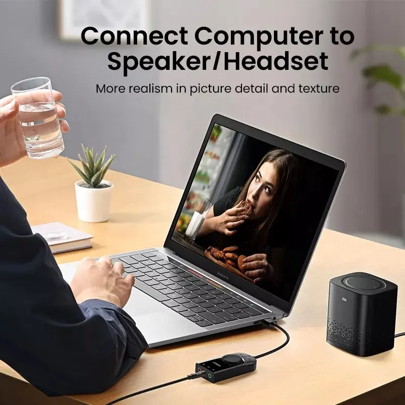 Tarjeta de sonido USB UGREEN T - Usb Sound Card External reseña y precio