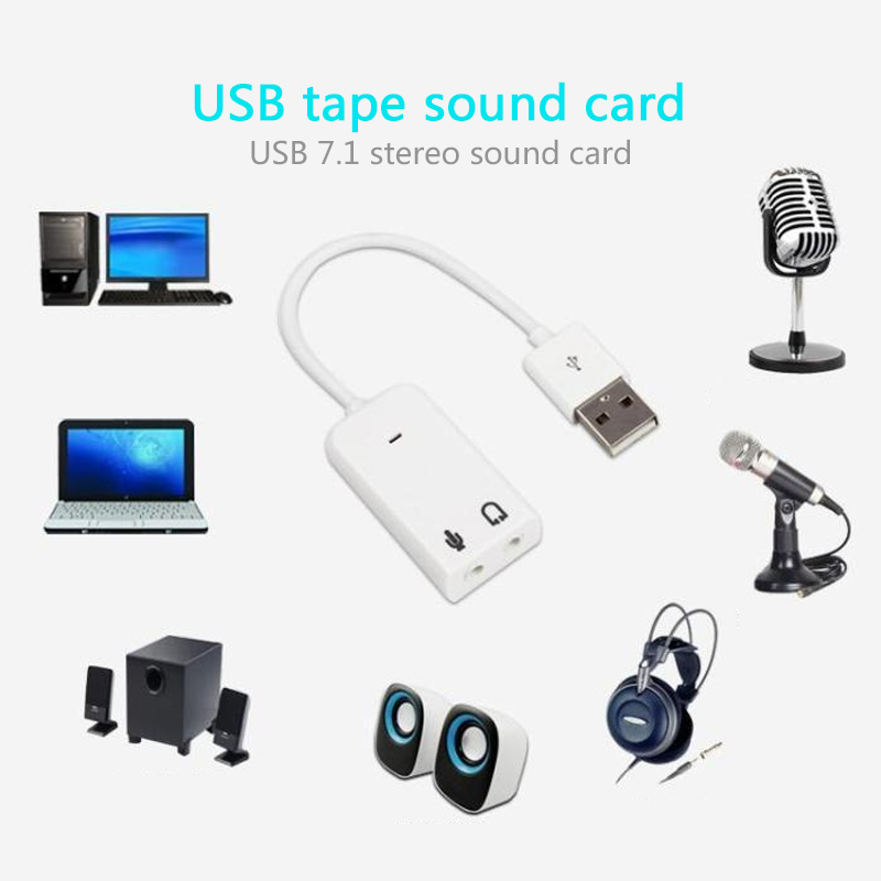 Adaptador de tarjeta de sonido - Usb Sound Card External reseña y precio