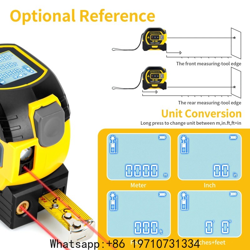 Telémetro Láser Digital 3 en 1 - Laser Distance Measure reseña y precio